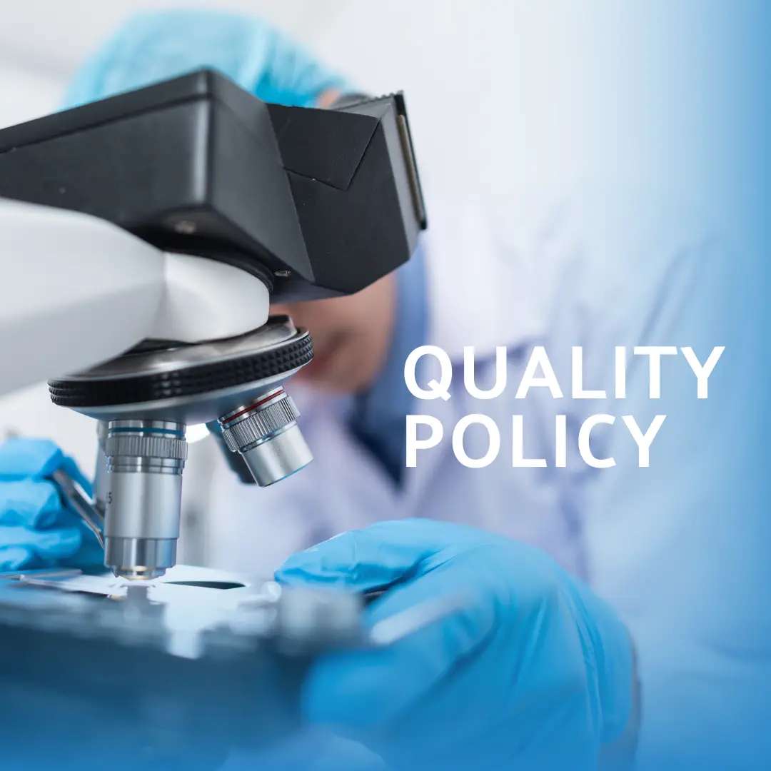 BTH Laboratories Pvt Ltd. Quality Policy